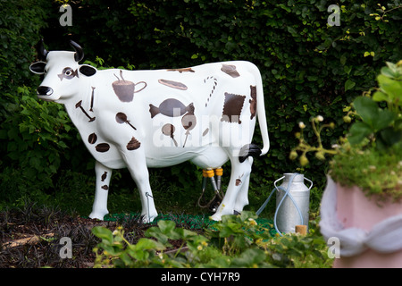 Festival International des Jardins de Chaumont-Sur-Loire 2012: Jardin 'En Konditorei tout est Permis' Par Gabillard & Tremblais Stockfoto