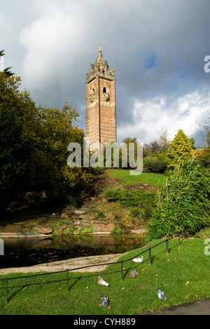 Cabot Tower auf Brandon Hill Bristol England uk Stockfoto