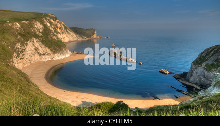 St. Oswald Bay, Dorset, England Stockfoto