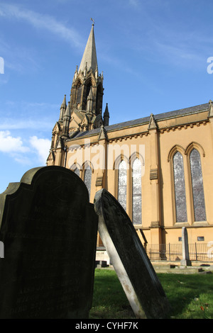 Die Pfarrei St. Margaret von Antiochien, Lee, wurde zwischen 1839 und 1841 erbaut. Stockfoto