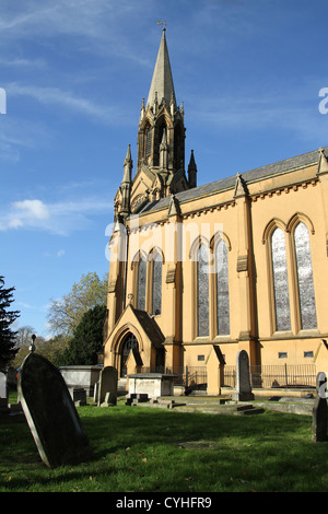 Die Pfarrei St. Margaret von Antiochien, Lee, wurde zwischen 1839 und 1841 erbaut. Stockfoto