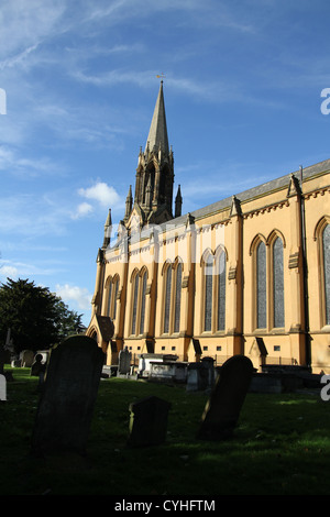 Die Pfarrei St. Margaret von Antiochien, Lee, wurde zwischen 1839 und 1841 erbaut. Stockfoto