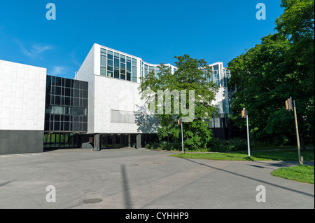 Finlandia-Halle, entworfen von dem finnischen Architekten Alvar Aalto in Helsinki, Finnland Stockfoto