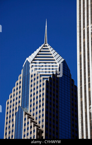 Zwei Prudential Plaza Neubau Bürogebäude und Tower, Chicago, Illinois, Amerika Stockfoto