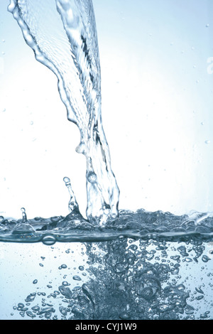 strömenden Wasser frisch watersplash Stockfoto