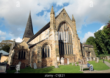 St. Marienkirche, Horsham, Sussex Stockfoto