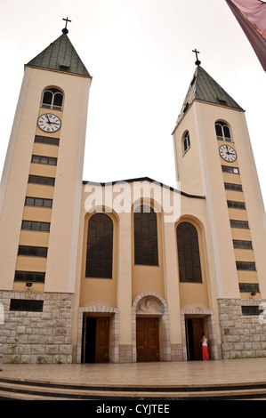 Str. Jamess Kirche, Medjugorje, Bosnien und Herzegowina Stockfoto