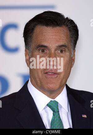 MITT ROMNEY republikanische Partei 2012 USA PRE 26 März 2012 SAN DEIGO Kalifornien USA Stockfoto