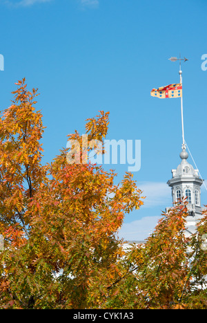 Kanada, Québec, Québec (Stadt). Grand Seminaire (aka Seminaire de Quebec) ca. 1663. Stockfoto