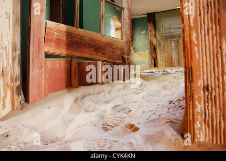 Verlassenen Kolonie "Kolmanskop' in Namibia Stockfoto