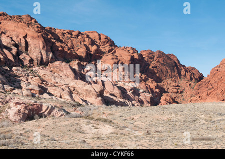 Red Rock Canyon National Conservation Area Wüste außerhalb Las Vegas, Nevada. Stockfoto