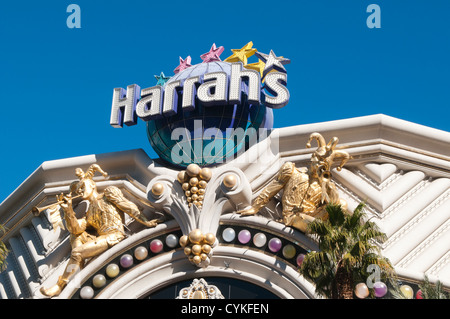 Harrah's Hotel and Casino Las Vegas, Nevada. Stockfoto