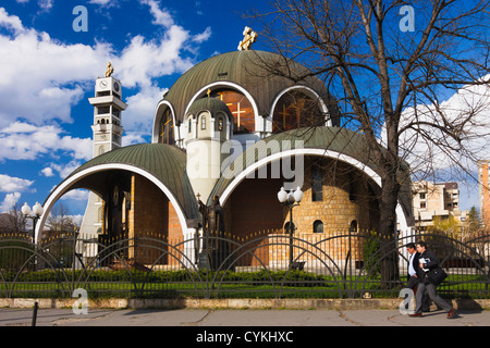 St. Clemens von Ohrid orthodoxe Kathedrale in Skopje, Mazedonien Stockfoto