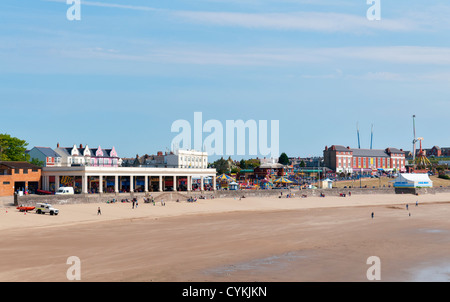 Wales, Barry Insel, Seebad, Strand Stockfoto