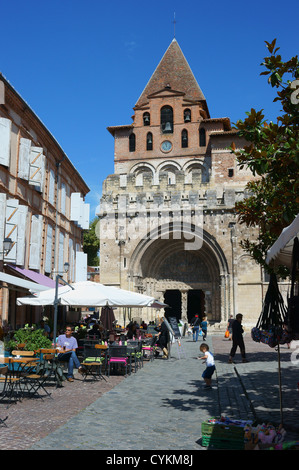 Cluniac Kloster Abtei von Saint-Pierre Moissac Stockfoto