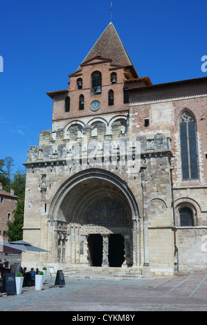 Cluniac Kloster Abtei von Saint-Pierre Moissac Stockfoto