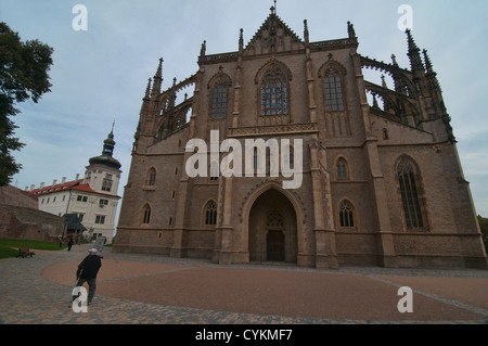 Die Kirche St. Barbara in Kutná Hora, Tschechische Republik Stockfoto