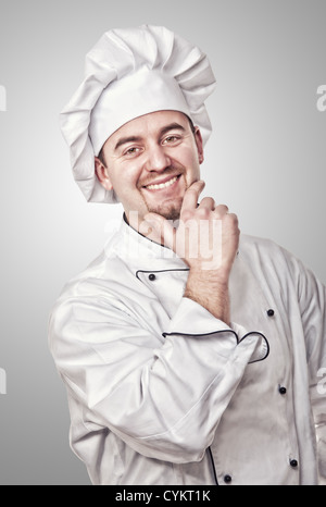 Portraitstudio zuversichtlich Chef erschossen Stockfoto