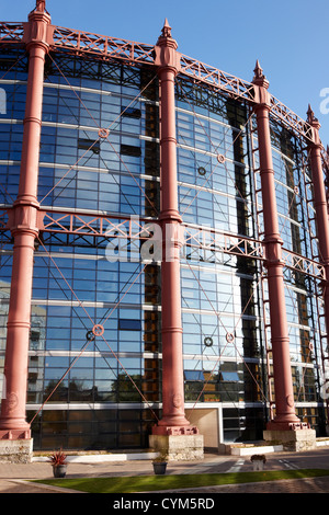 das Gaswerk Bau Apartment-Komplex im renovierten Gasometer Dublin Irland Stockfoto