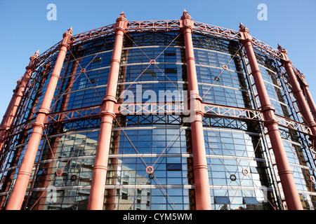 das Gaswerk Bau Apartment-Komplex im renovierten Gasometer Dublin Irland Stockfoto