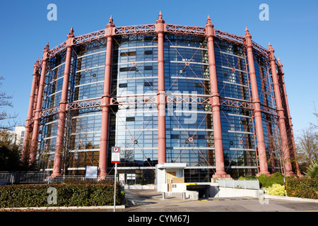 das Gaswerk Bau Apartment-Komplex im renovierten Gasometer Dublin Irland Stockfoto