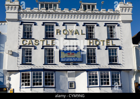 Royal Castle Hotel in Dartmouth, South Devon Stockfoto