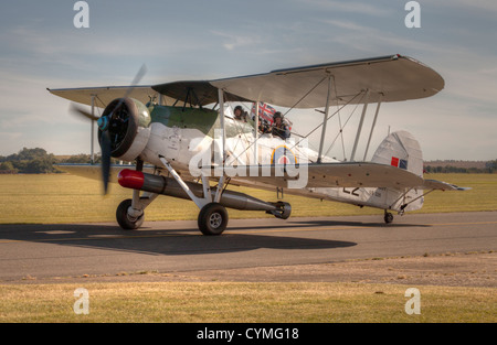 LS 326 Fairey Swordfish Torpedobomber Bereit zum Abheben Stockfoto