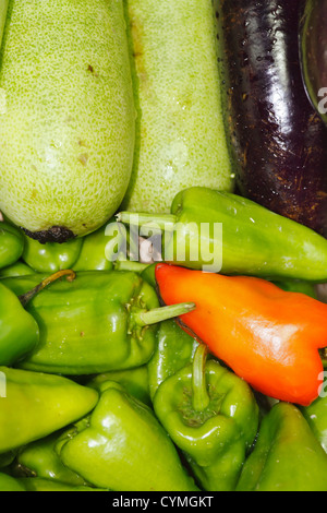 Pfeffer auf einem Markt in Siem Reap, Kambodscha Stockfoto