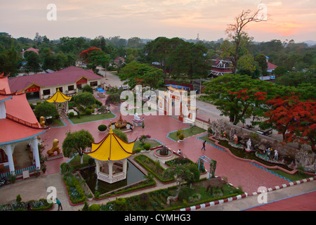 Den chinesischen Tempel in der Stadt von PYIN U LWIN auch bekannt als MAYMYO - MYANMAR Stockfoto