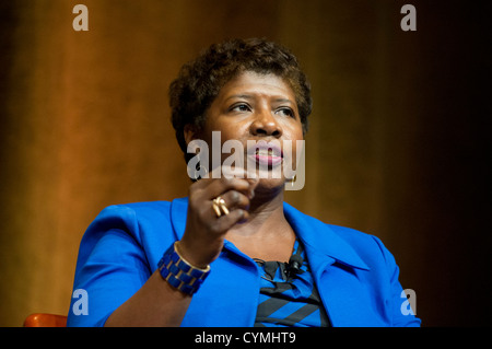 Autorin und Journalistin Gwen Ifill spricht bei einem Texas Tribune-Event an der University of Texas at Austin Mitte September. Stockfoto