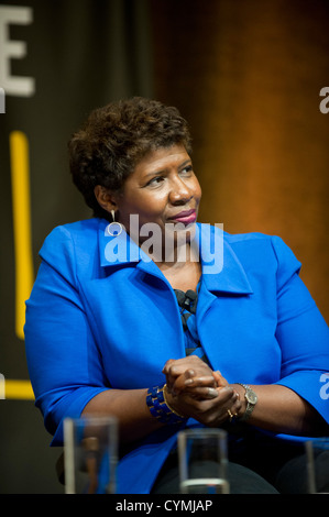 Autorin und Journalistin Gwen Ifill spricht bei einem Texas Tribune-Event an der University of Texas at Austin Mitte September. Stockfoto