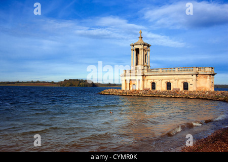 Normanton Kirche, Rutland UK. Gespeichert von Überschwemmungen als Rutland Water in den 1970er Jahren gegründet wurde Stockfoto