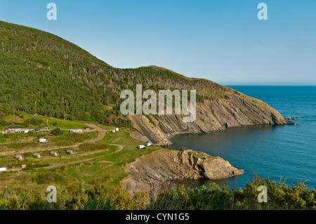 Fleisch-Bucht, Insel Cape Breton, Nova Scotia, Kanada Stockfoto