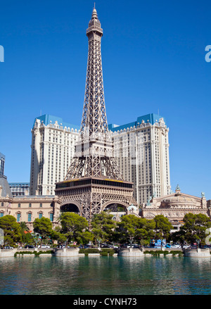 Replica-Eiffelturm - Las Vegas Stockfoto