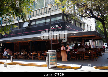 Nonna Restaurant im angesagten Condesa - Mexiko-Stadt DF Stockfoto