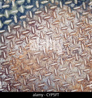 Alten rostigen Metall Textur, Hintergrund Stockfoto