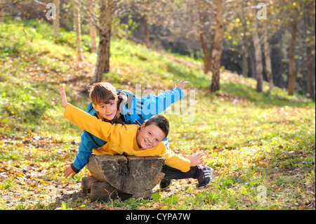 Beste Freunde Stockfoto