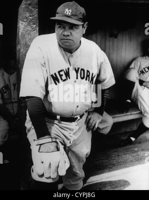 George Herman "Babe" Ruth (1895-1948), NY Yankees, Porträt, 1934 Stockfoto