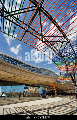 Ausstellung-Konferenz Malaga Costa del Sol Andalusia Spanien Palacio de Ferias y Congresos Malaga Costa del Sol Andalusien españa Stockfoto