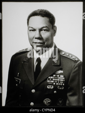 Colin Powell, Vorsitzender der Joint Chiefs Of Staff, 1989-1993, höchste US militärische Position im US-Verteidigungsministerium Stockfoto