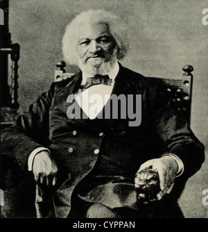 Frederick Douglass (1817-1895), Abolitionist, Porträt Stockfoto