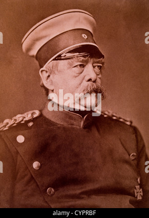 Otto von Bismarck (1815-1898), deutscher Staatsmann, Porträt Stockfoto