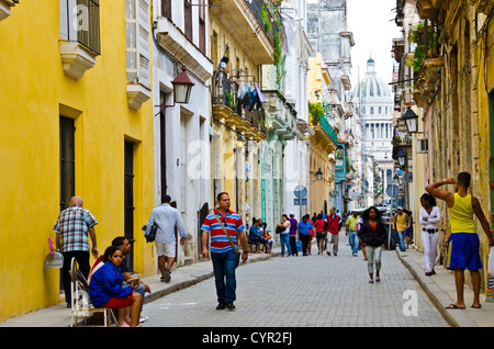 Straßenszenen in Havanna, Kuba Stockfoto
