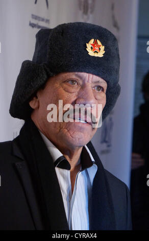 8. November 2012 - Moskau, Russland - November 08,2012. Im Bild: US-amerikanischer Schauspieler Danny Trejo in Moskau (Credit-Bild: © PhotoXpress/ZUMAPRESS.com) Stockfoto