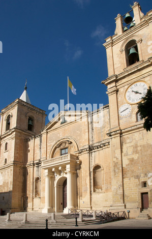 Str. Johns Kathedrale Valletta Malta Stockfoto