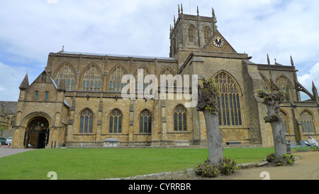 Sherborne Abtei in Dorset, England. Stockfoto