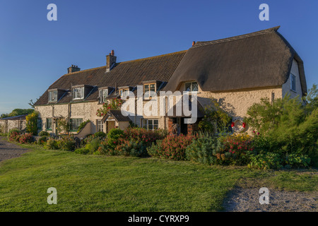 Porlock Wehr Somerset England uk Stockfoto