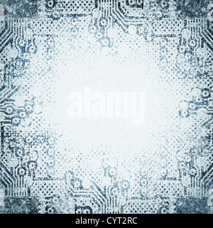 gestaltete abstrakte technologischen Hintergrund Stockfoto