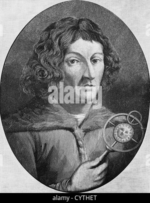 Nicolaus Copernicus, Astronom Stockfoto