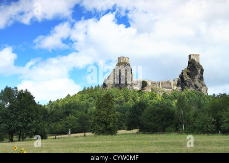 Czech Republic - Hochburg Trosky in Cesky Raj (Tschechische Paradies) Stockfoto